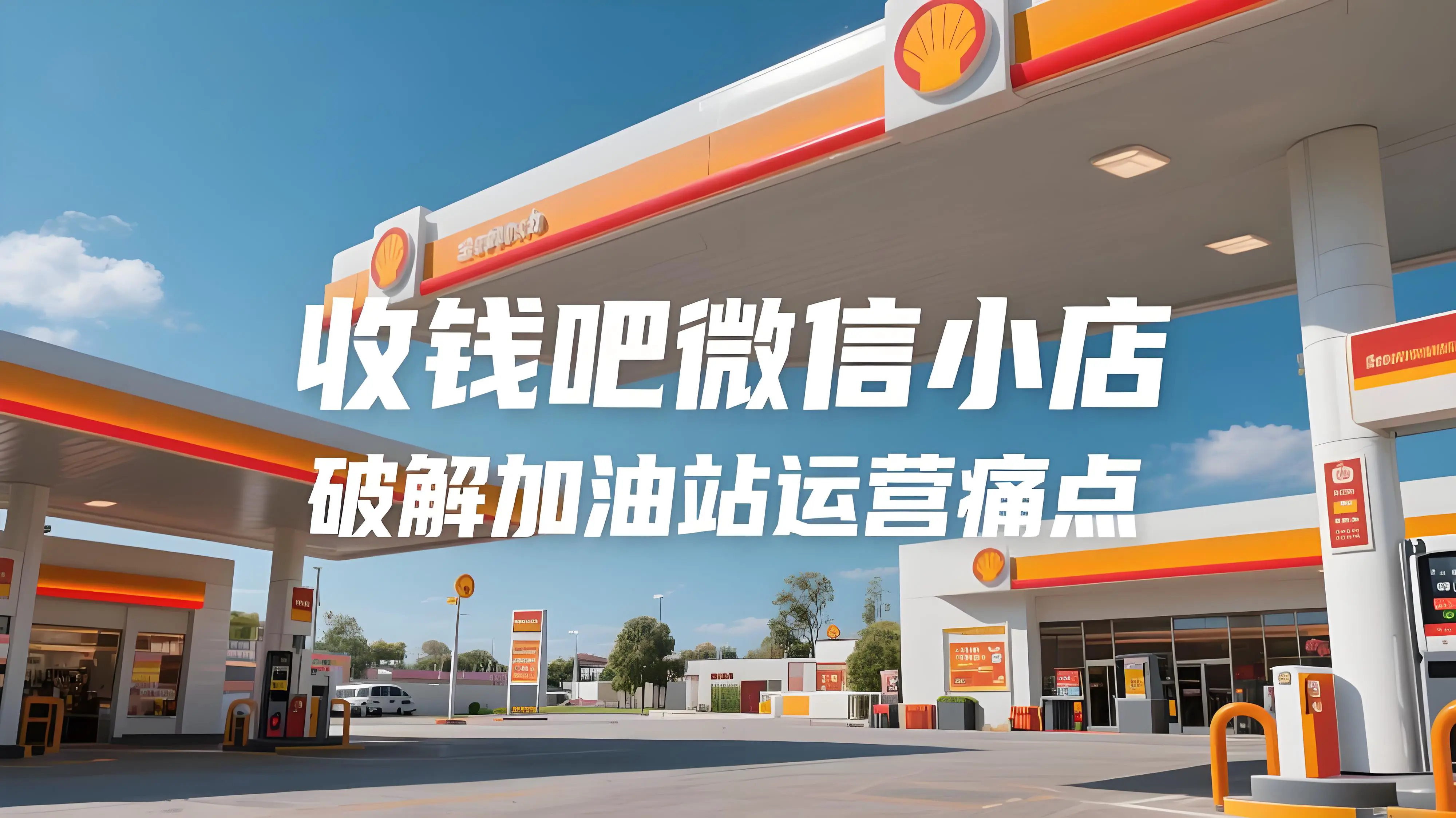 收钱吧微信小店：破解加油站运营四大痛点，助力智慧升级