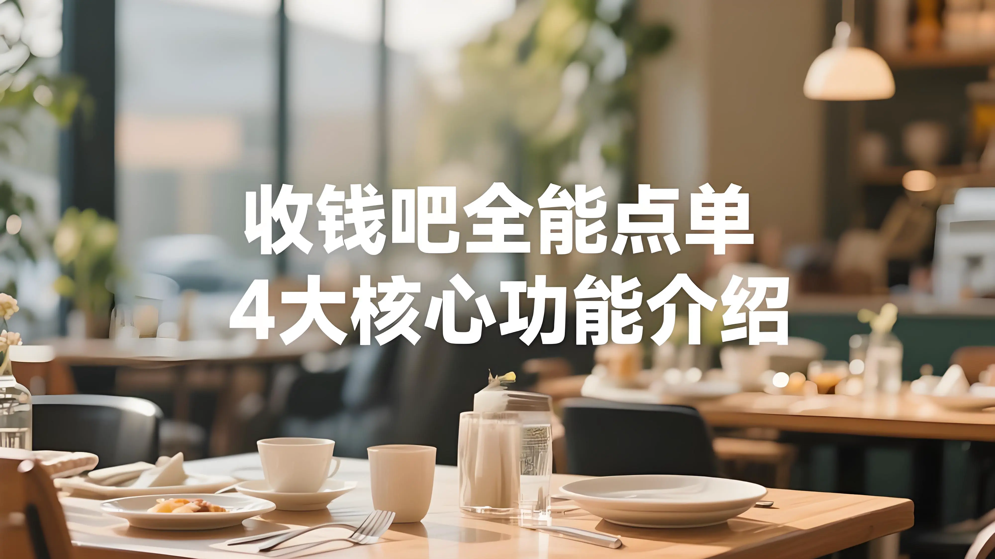 还在用传统点单方式？收钱吧全能点单，4招助力门店数字化经营！