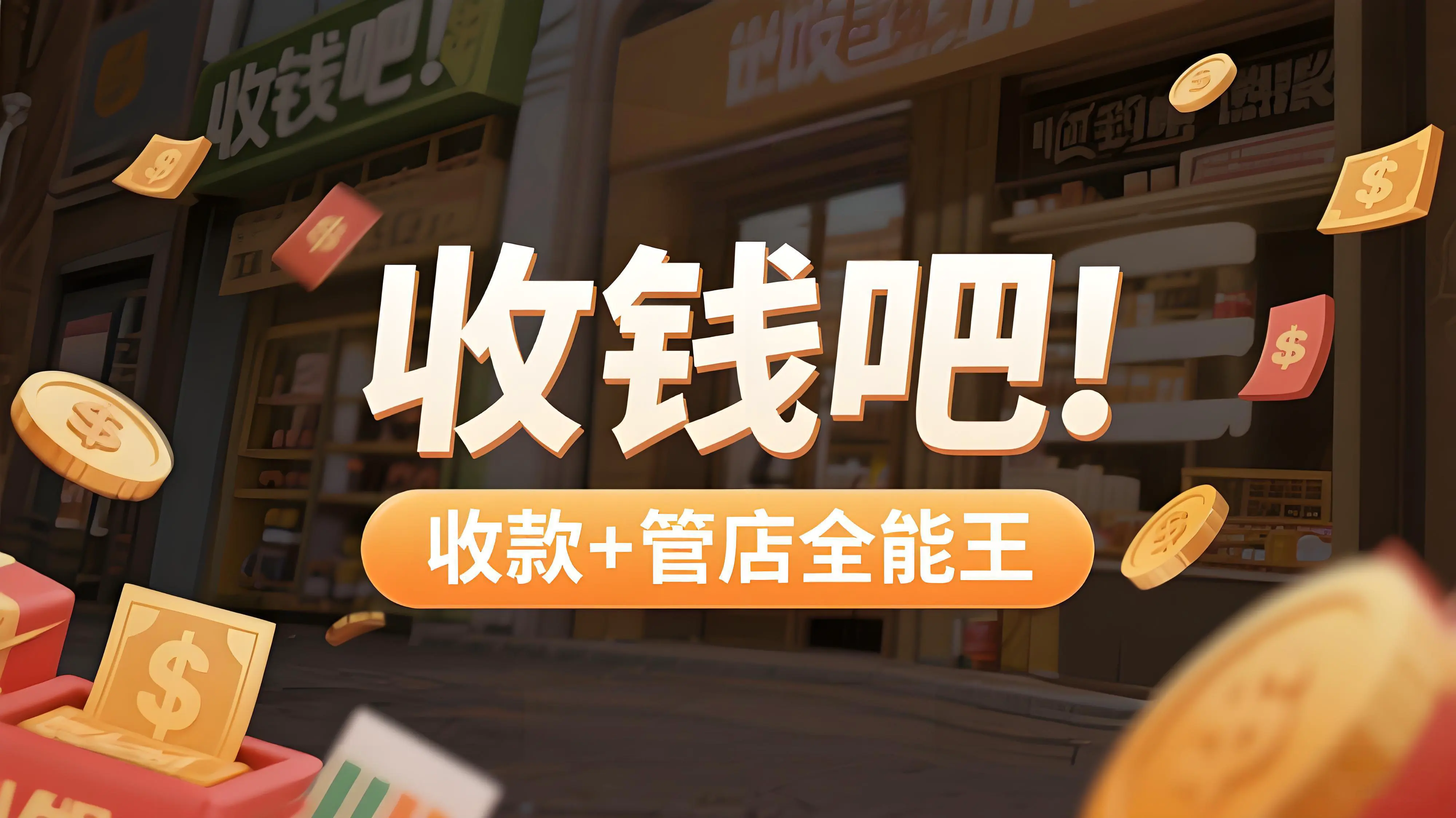 收款+管店全能王！收钱吧三件套让小店经营省心又高效