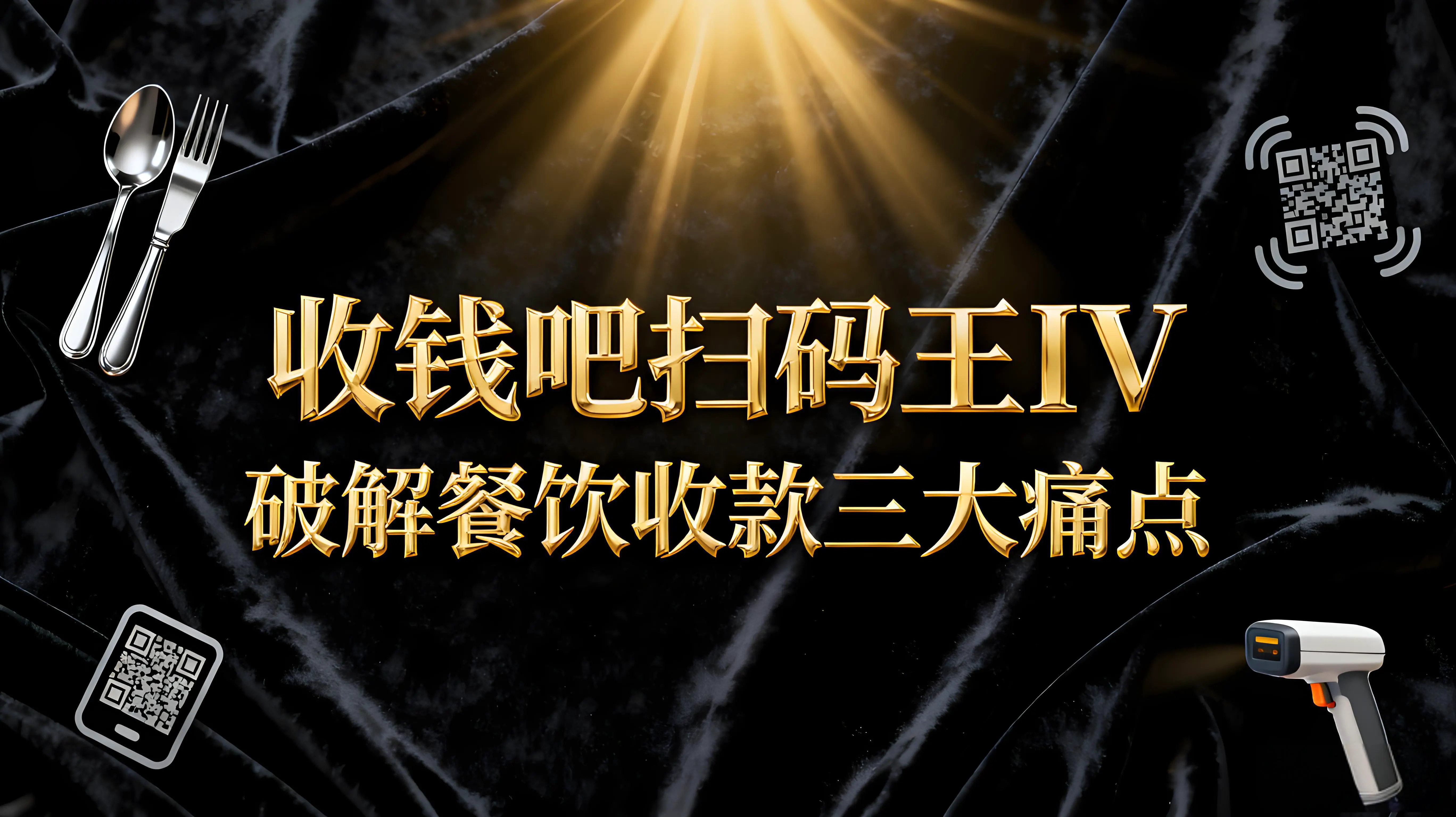 收钱吧扫码王IV：AI语音+双模网络，破解餐饮收款三大痛点